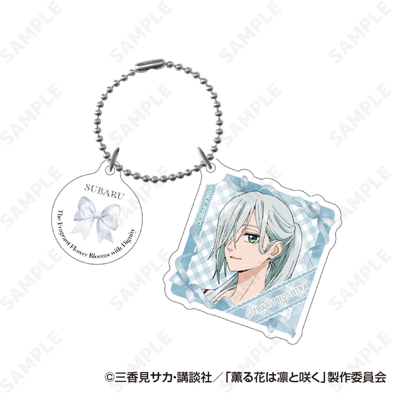 (Goods - Keychain) The Fragrant Flower Blooms with Dignity Acrylic Keychain 6. Subaru Hoshina