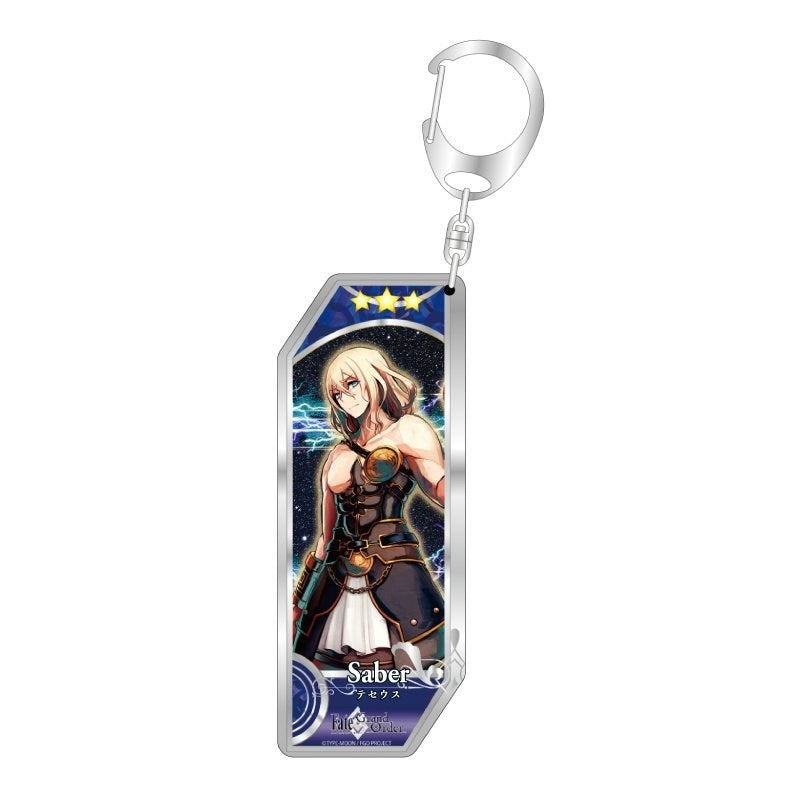 (Goods - Keychain) Fate/Grand Order Servant Keychain 304 Saber/Theseus