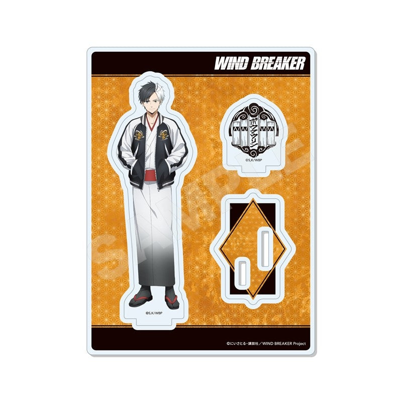 (Goods - Acrylic Stand) WIND BREAKER Japanese Style x Souvenir Jacket ver. Acrylic Stand/01 Haruka Sakura