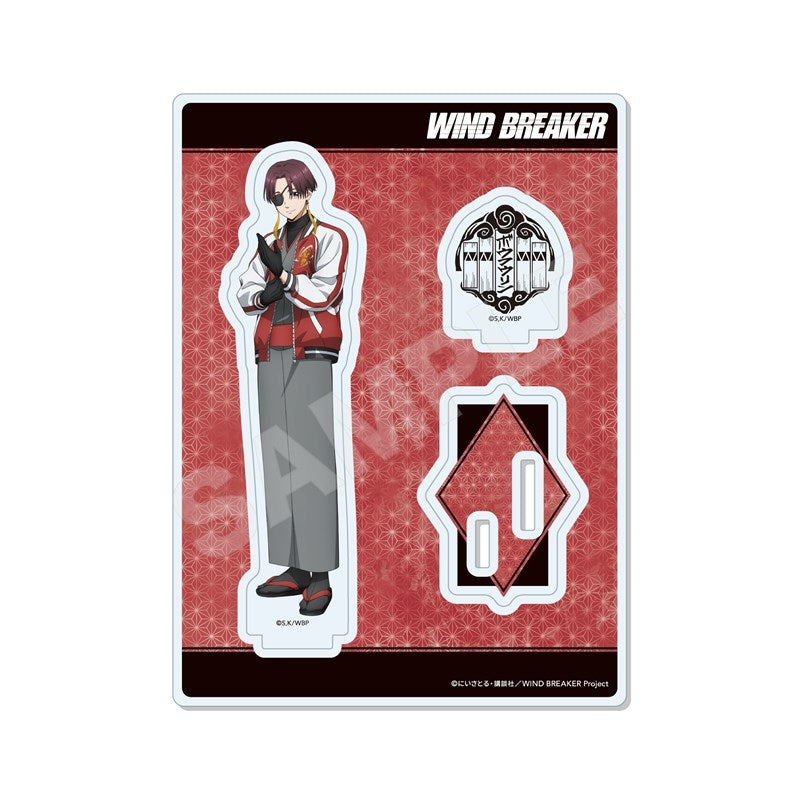 (Goods - Acrylic Stand) WIND BREAKER Japanese Style x Souvenir Jacket ver. Acrylic Stand/02 Hayato Suo