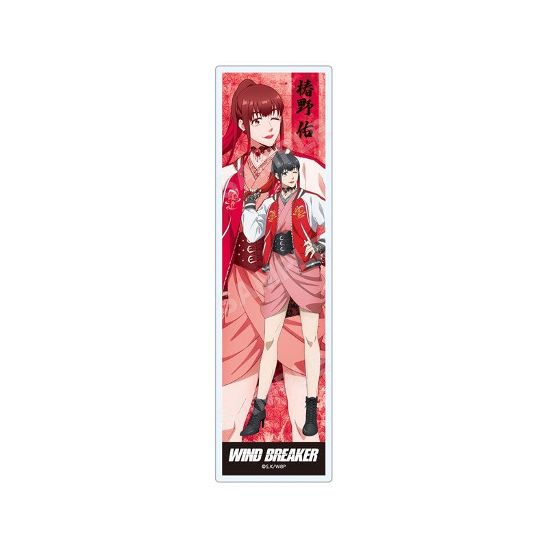 (Goods - Bookmark) WIND BREAKER Japanese Style x Souvenir Jacket ver. Clear Bookmark/05 Tasuku Tsubakino