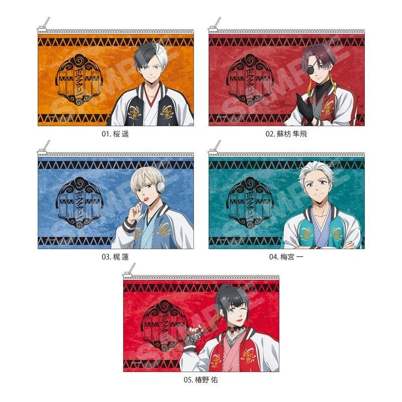 (Goods - Pouch) WIND BREAKER Japanese Style x Souvenir Jacket ver. Clear Pouch/02 Hayato Suo