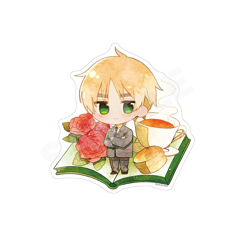(Goods - Sticker) Hetalia World★Stars Chara Art Sticker /05 England