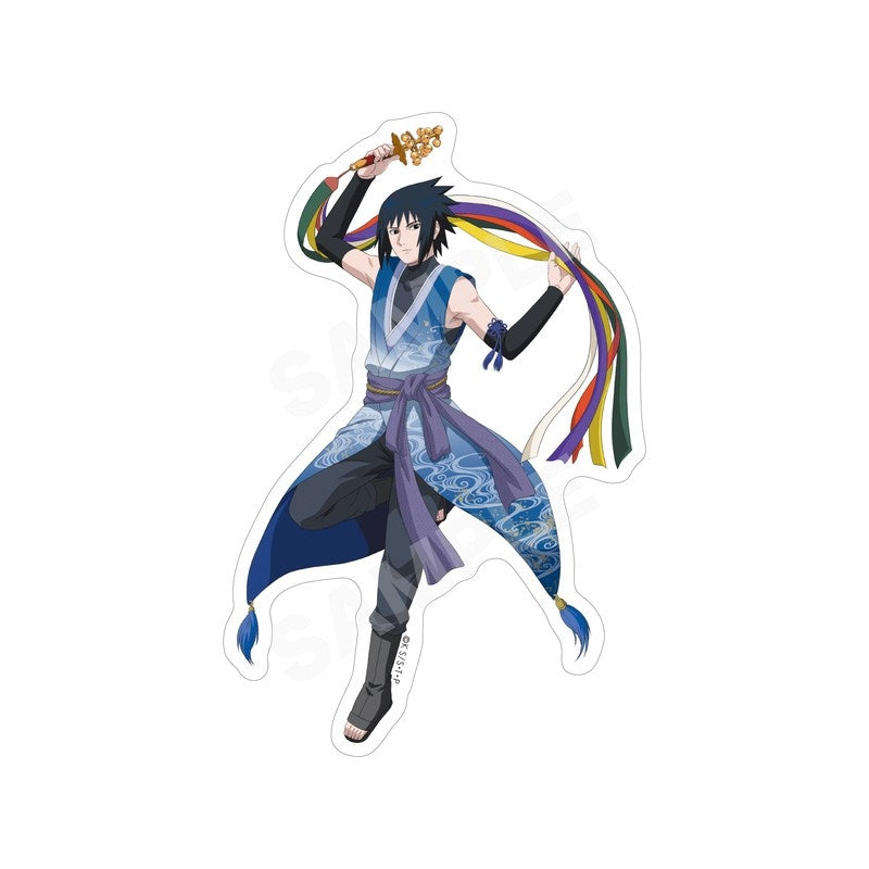 (Goods - Sticker) NARUTO Shippuden Traditional Dance ver. Sticker - 02 Sasuke Uchiha