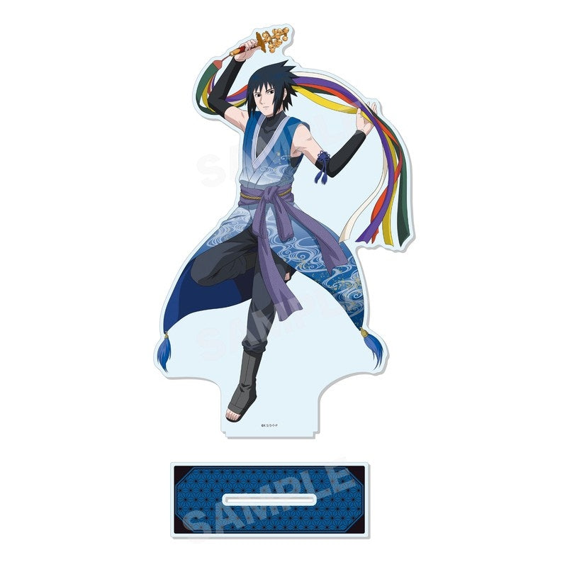(Goods - Stand Pop) NARUTO Shippuden Traditional Dance ver. BIG Acrylic Stand - 02 Sasuke Uchiha