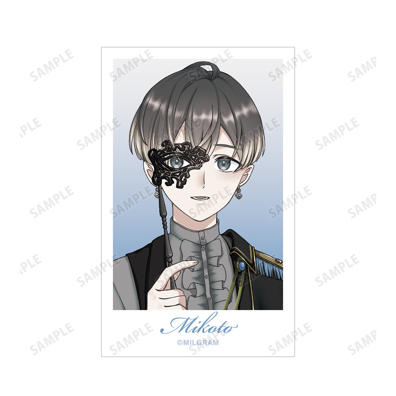 (Goods - Card) MILGRAM Exclusive Art Mikoto Birthday ver. Vol.2 Instant Photo Syle Art Card Set of 2