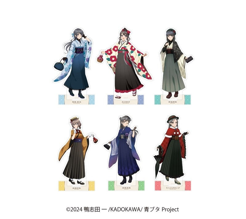 (Goods - Acrylic Stand) Rascal Does Not Dream of Santa Claus Exclusive Art Acrylic Stand Mai Sakurajima