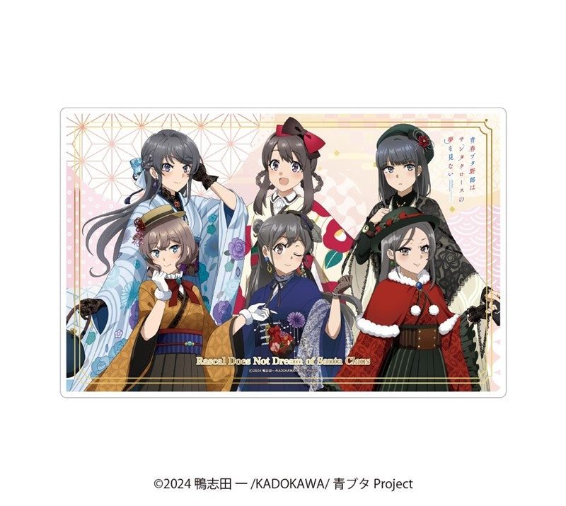 (Goods - Ornament) Rascal Does Not Dream of Santa Claus Acrylic Plate