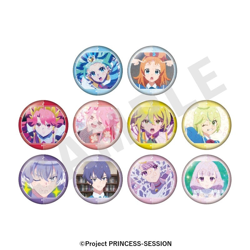 (1BOX=10)(Goods - Badge) Original TV Anime - Princession Orchestra - favorite series - Trading Button Badge (10 Types Total)