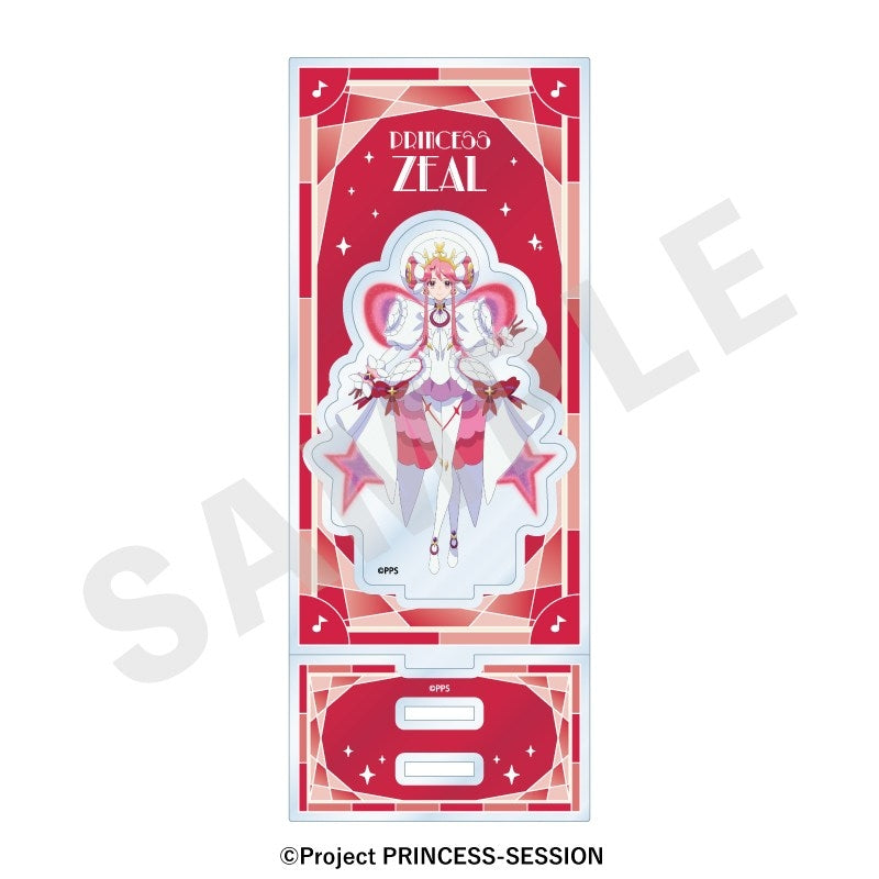 (Goods - Stand Pop) Original TV Anime - Princession Orchestra - favorite series - Acrylic Stand with Background (Princess Zeal)