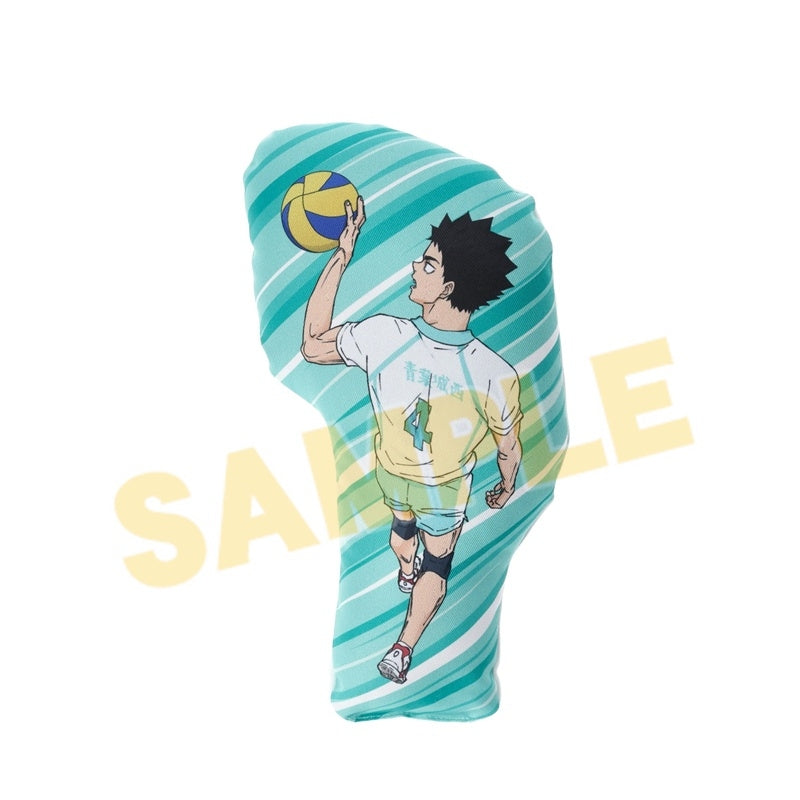 (Goods - Cushion) Haikyu!! Die-cut Mini Cushion (feat. Exclusive Art) Hajime Iwaizumi