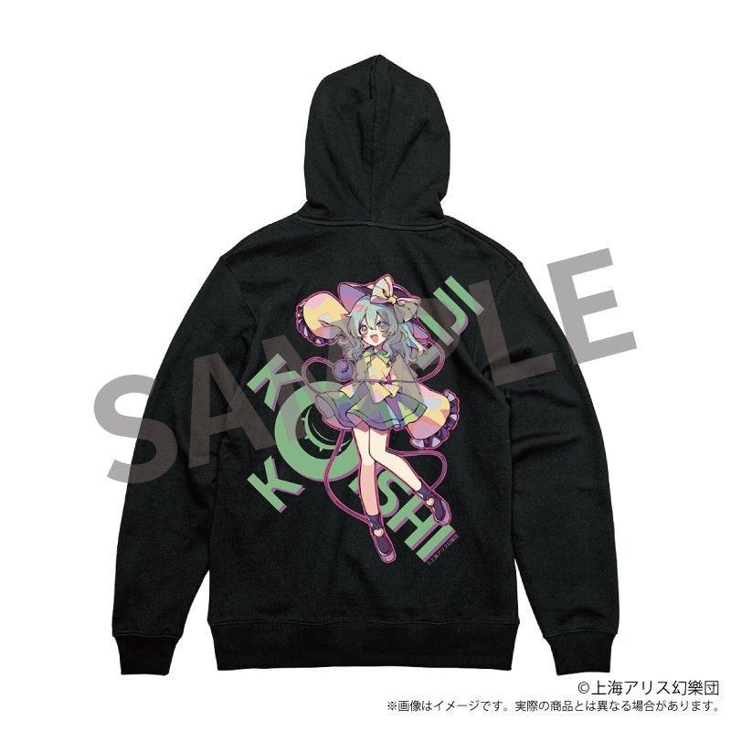 (Goods - Outerwear) Touhou Project Creators Hoodie Koishi Komeiji XL Size illust. Kyoda Suzuka