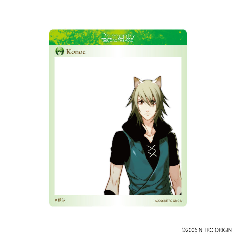 (1BOX=6)(Goods - Card) Lamento - BEYOND THE VOID Acrylic Card 01 (Official Art)