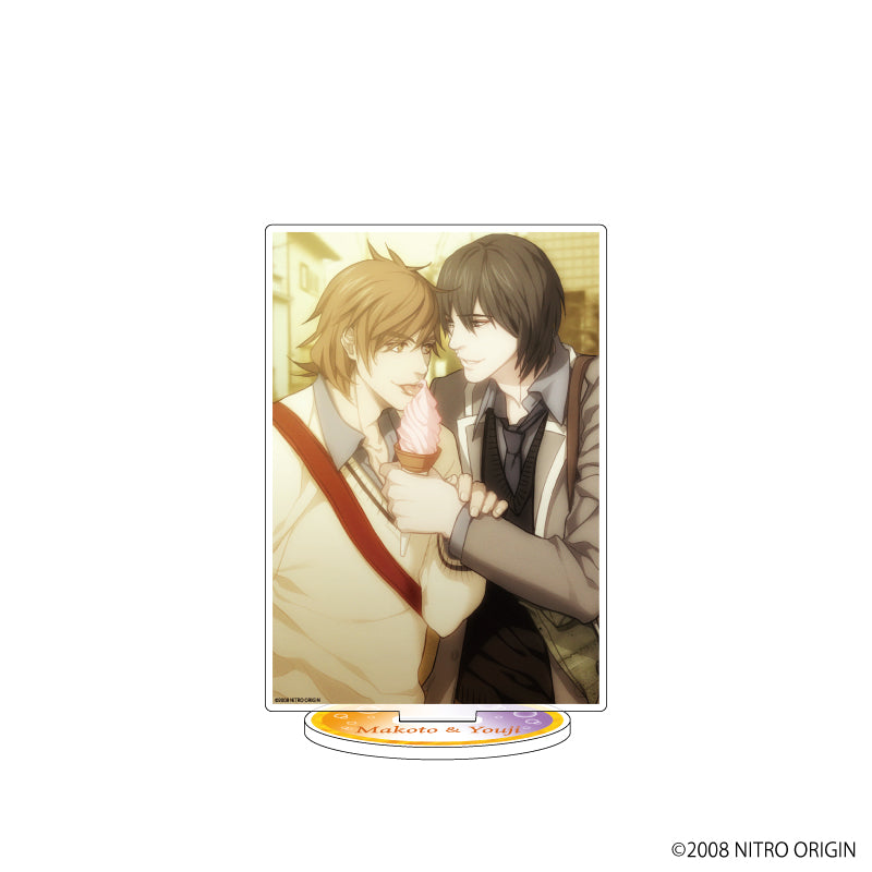(Goods - Stand Pop) sweet pool Acrylic Stand 02 - Makoto Mita & Youji Sakiyama (Official Art)