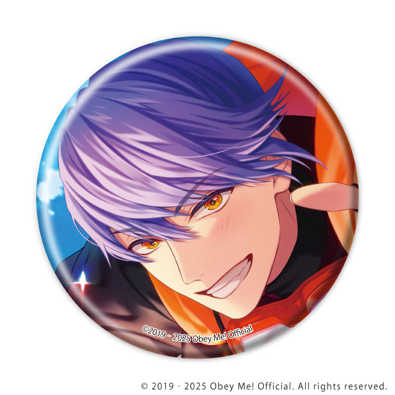 (1BOX=7)(Goods - Button Badge) Obey Me! Nightbringer Button Badge 24 (Official Art)