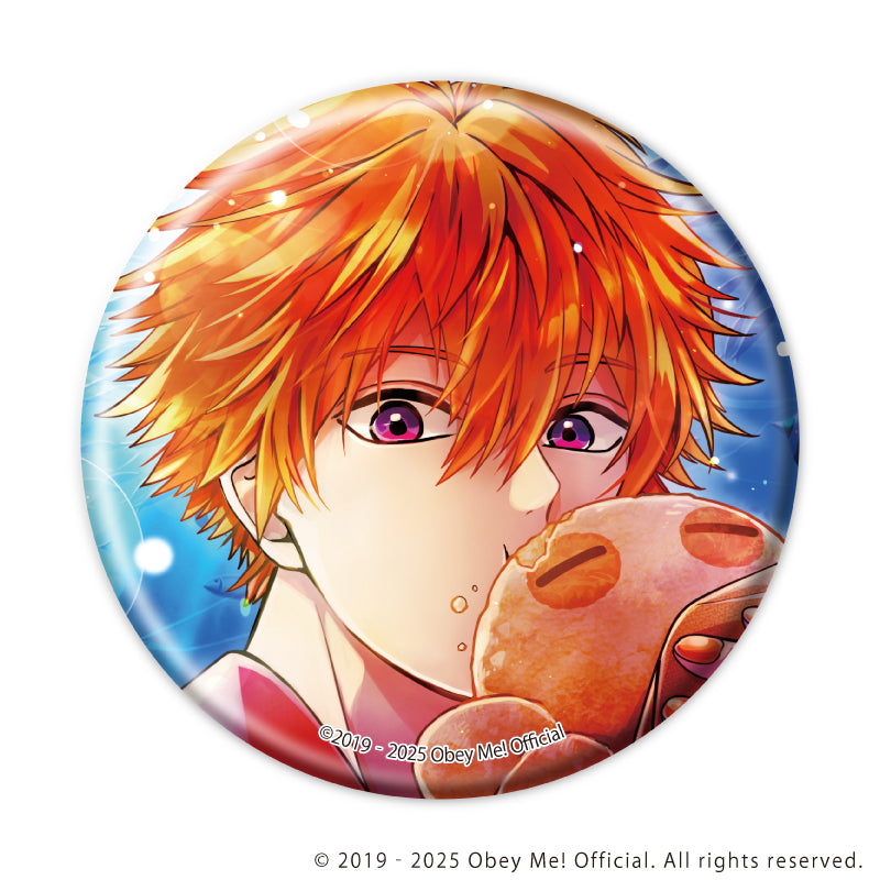 (1BOX=7)(Goods - Button Badge) Obey Me! Nightbringer Button Badge 24 (Official Art)