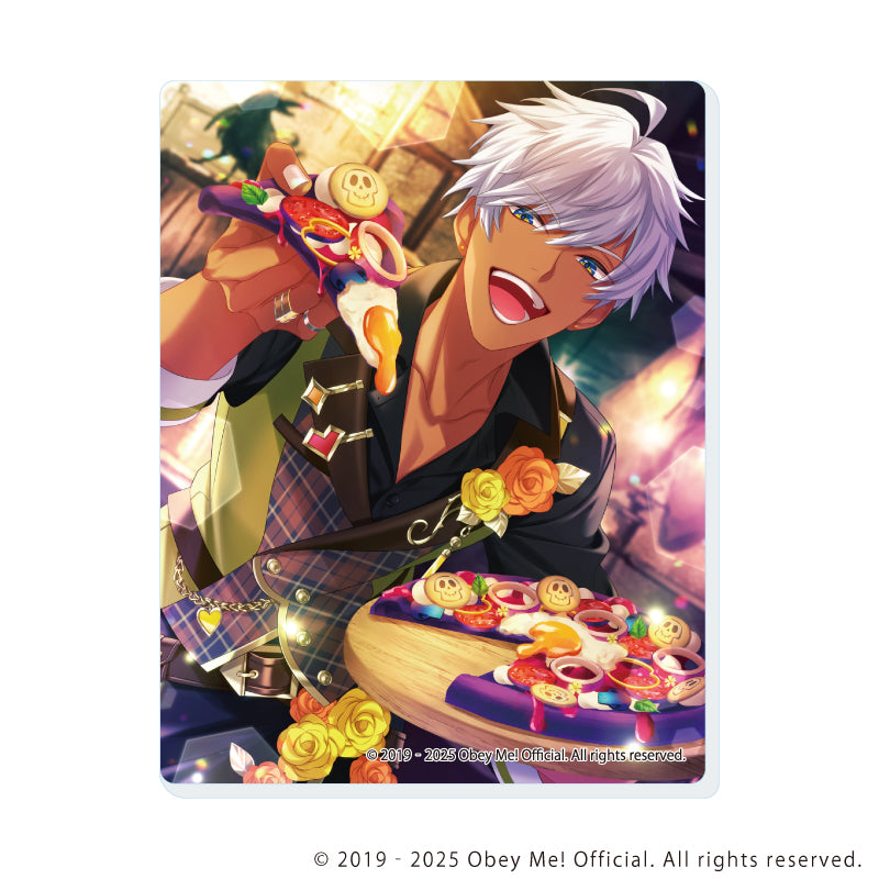 (1BOX=7)(Goods - Card) Obey Me! Nightbringer Acrylic Card 08 (Official Art)