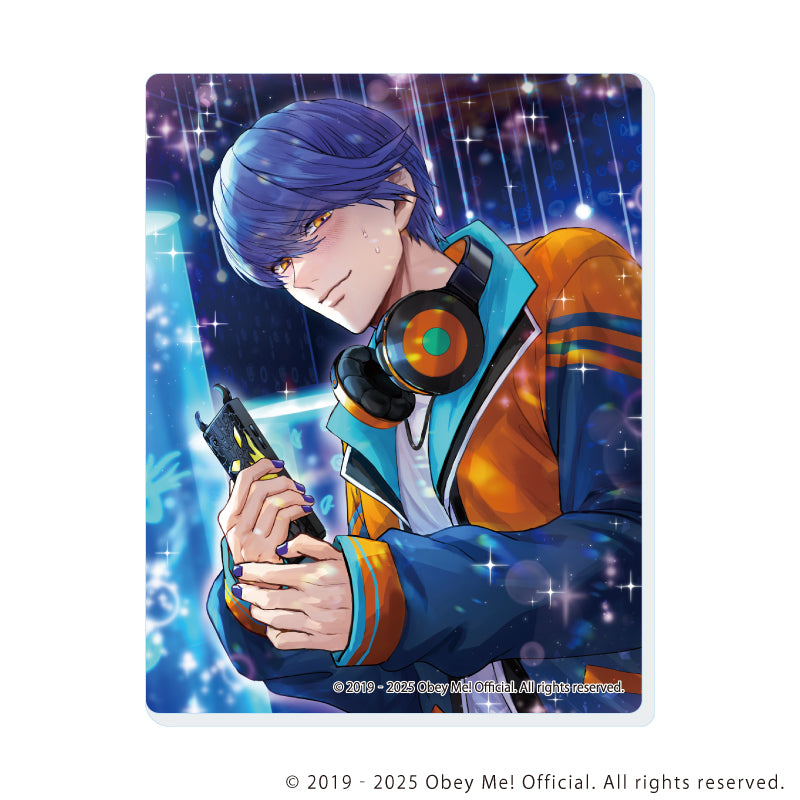 (1BOX=7)(Goods - Card) Obey Me! Nightbringer Acrylic Card 08 (Official Art)