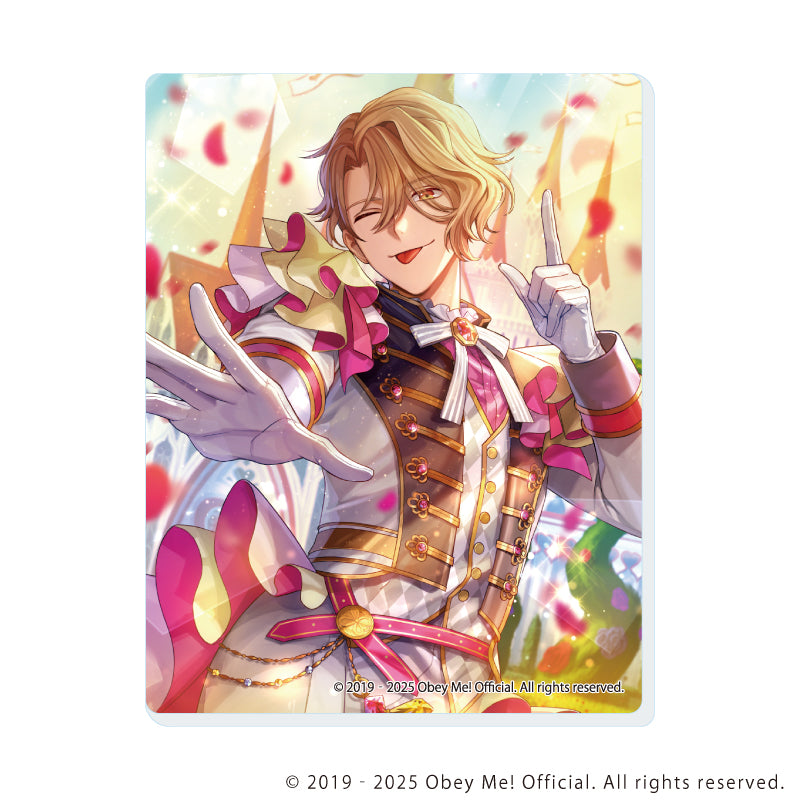 (1BOX=7)(Goods - Card) Obey Me! Nightbringer Acrylic Card 08 (Official Art)