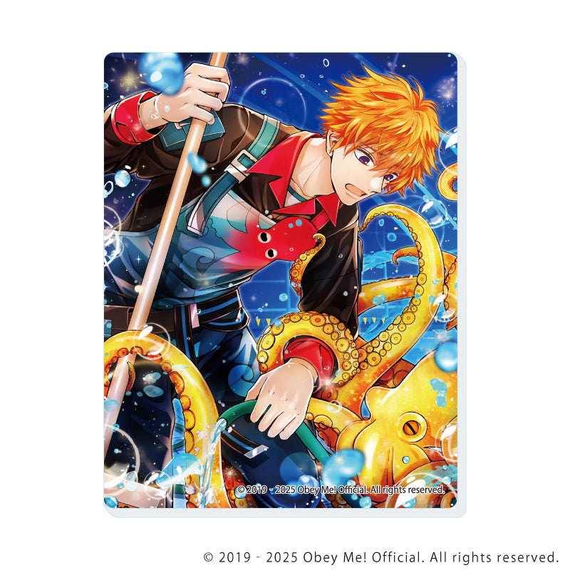 (1BOX=7)(Goods - Card) Obey Me! Nightbringer Acrylic Card 08 (Official Art)