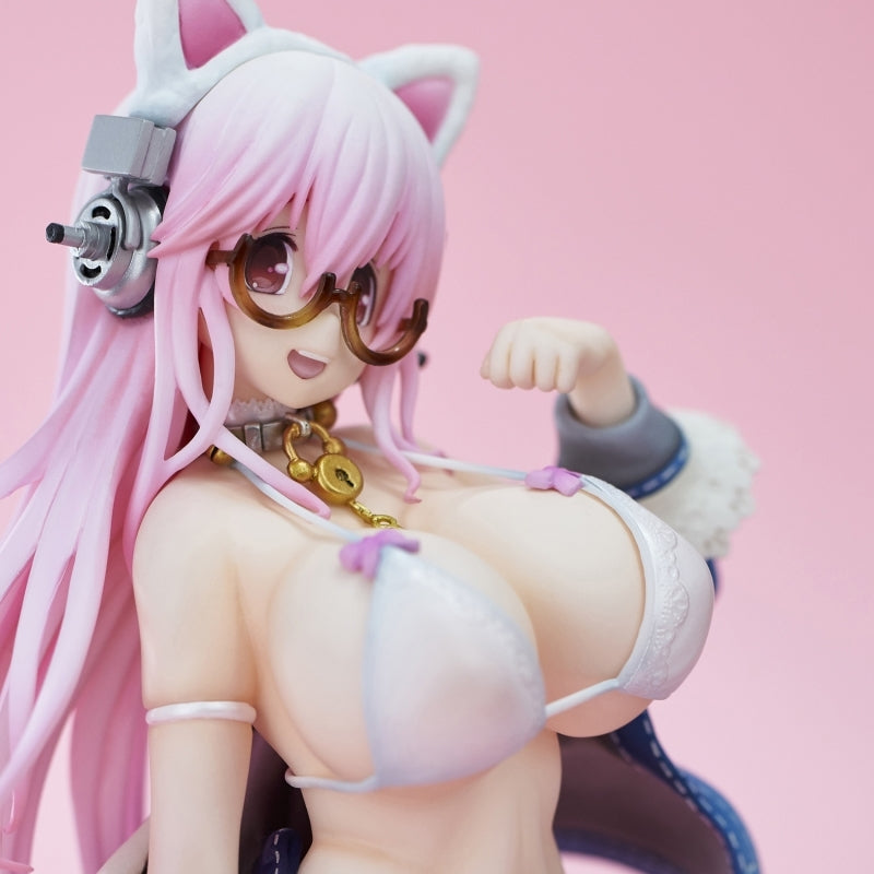 (Bishojo Figure) Super Sonico White cat ver. Complete Figure (Re-release)