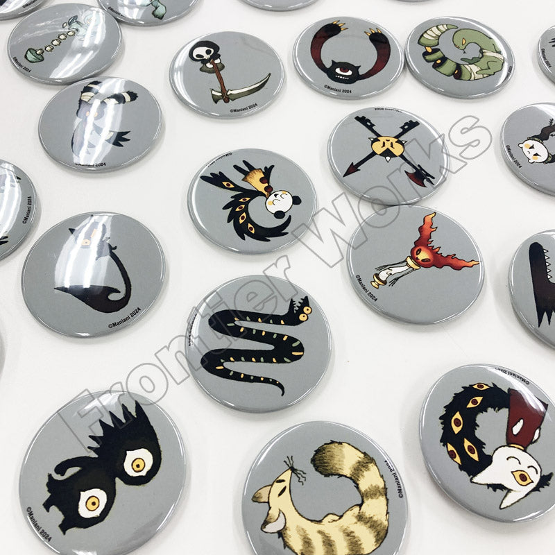 (Goods - Badge) Maniani World 2024SMR Alphabet Badge J