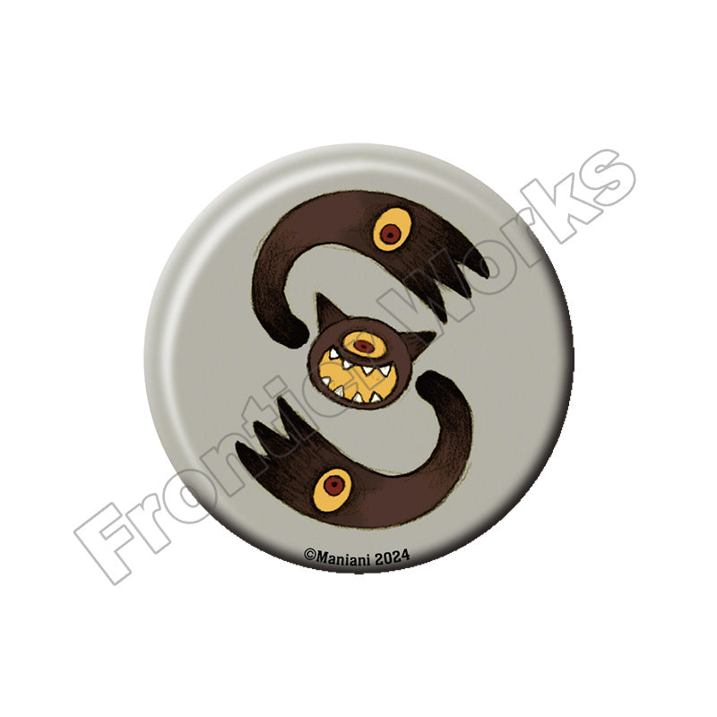 (Goods - Badge) Maniani World 2024SMR Alphabet Badge S