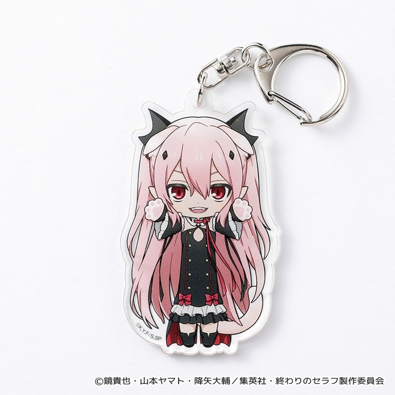 (Goods - Key Chain) Seraph of the End Nobineko Acrylic Key Chain (Krul Tepes)