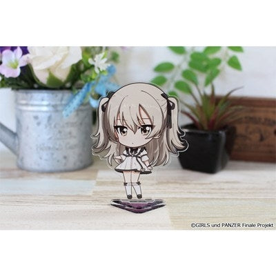 (Goods - Stand Pop) Girls und Panzer das Finale Puchi Choko Acrylic Stand (Alice Shimada) Subculture Fashion ver.