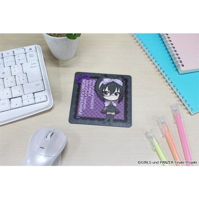 (Goods - Coaster) Girls und Panzer das Finale Puchi Choko Rubber Mat Coaster (Momo Kawashima) Subculture Fashion ver.