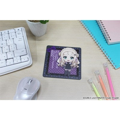 (Goods - Coaster) Girls und Panzer das Finale Puchi Choko Rubber Mat Coaster (Marie) Subculture Fashion ver.