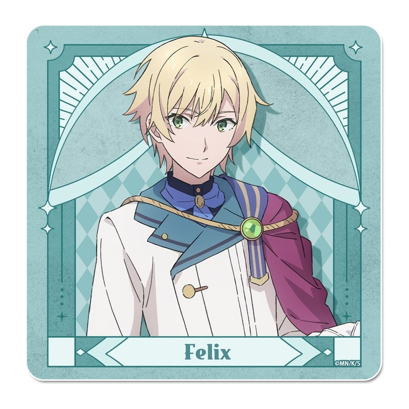 (Goods - Coaster) TV Anime "Secrets of the Silent Witch" Rubber Mat Coaster (Felix Arc Ridill)