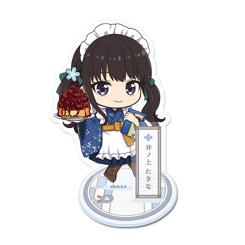 (Goods - Acrylic Stand) Lycoris Recoil TV Anime Puchi Choko Acrylic Stand (Takina Inoue) Kimono Maid ver.