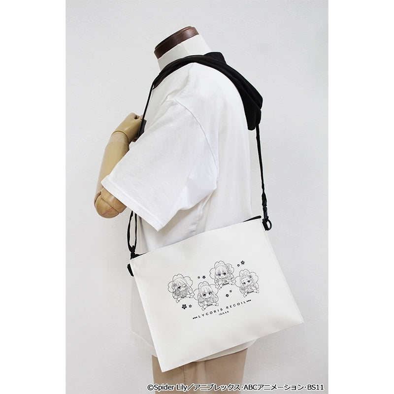 (Goods - Bag) Lycoris Recoil TV Anime Puchi Choko 2WAY Sacoche Bag Kimono Maid ver.