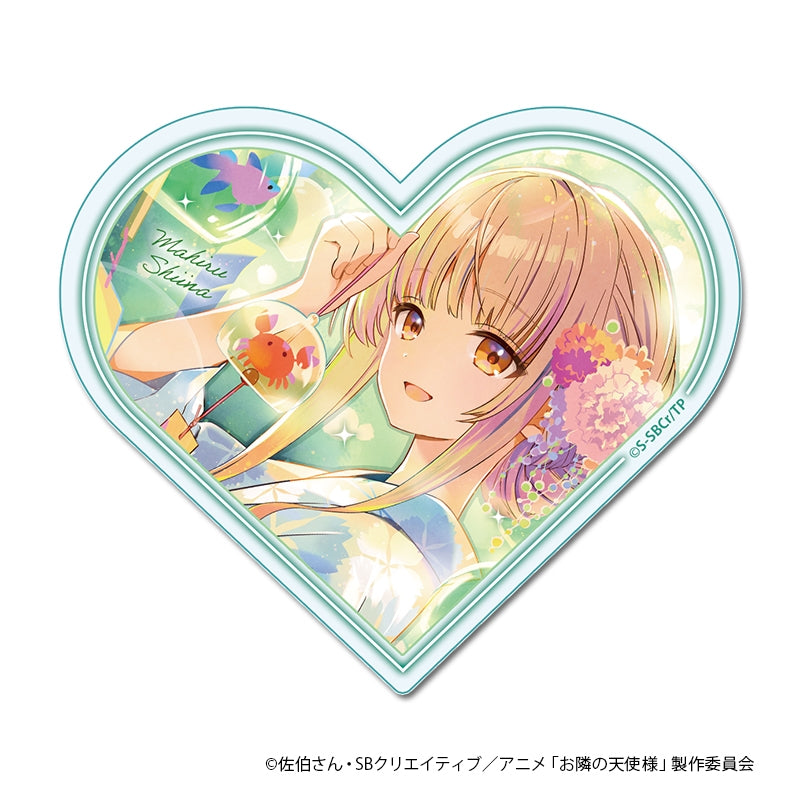 (Goods - Ornament) The Angel Next Door Spoils Me Rotten 2 Heart Acrylic Block (Cancer)