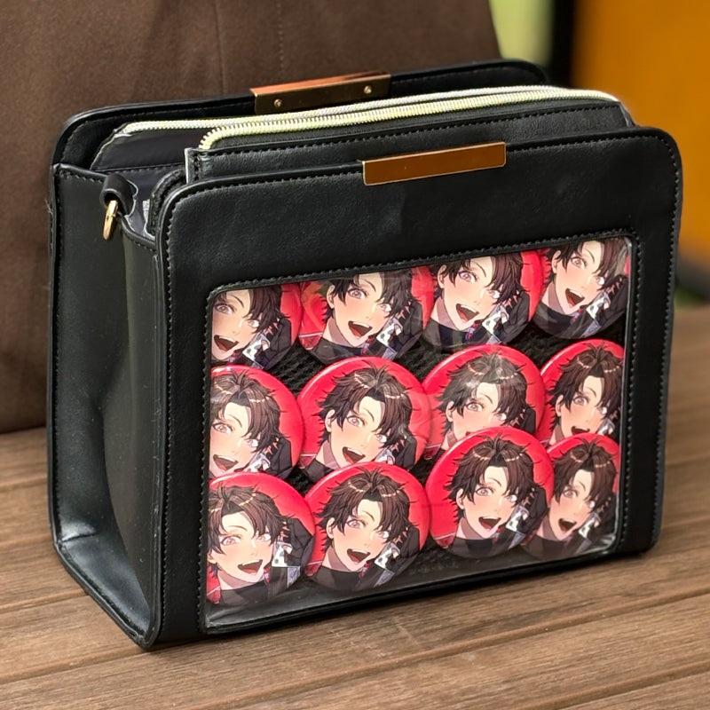 (Goods - Bag) nui. Shoulder Bag Square L Black