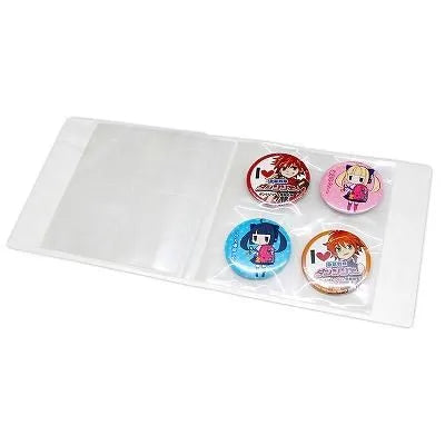 (Goods - Collection Storage) Non-Character Original 75mm Button Badge Storage Folder