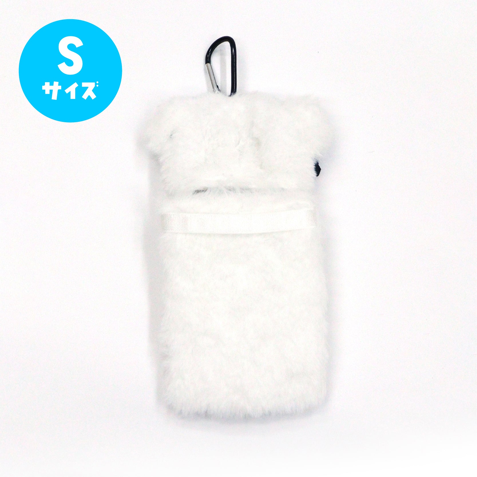 (Goods - Card Case) nui. Hug Plush Trading Card Case S Size White Bear Ver.