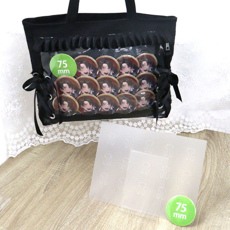(Goods - Itabag) Non-Character Ita-Bag Sheet A4 – 15 Badge Holder (75mm)
