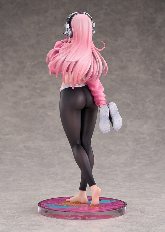 (Bishojo Figure) Super Sonico Super Sonico: Exercise Ver. 1/6 Complete Figure {Bonus: Card}