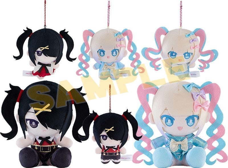 (Goods - Plush) NEEDY GIRL OVERDOSE TV Anime INTERNET ANGEL & Ame-Chan Plush Set (6 Types Total){Bonus:Card}