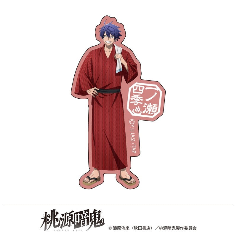 (Goods - Sticker) Tougen Anki Exclusive Art Sticker Hot Springs Day Shiki Ichinose