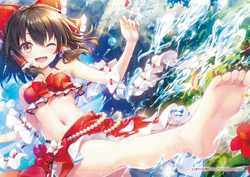 (Goods - Tapestry) Touhou Danmaku Kagura Phantasia Lost Reimu Hakurei "A young girl's summer day" B2 Tapestry