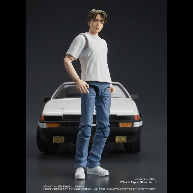 (Action Figure) Initial D DIGACTION Takumi Fujiwara Posable Figure