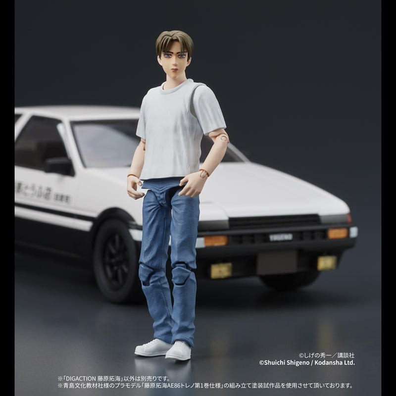 (Action Figure) Initial D DIGACTION Takumi Fujiwara Posable Figure
