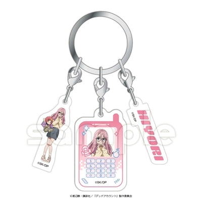 (Goods - Keychain) Dead Account 3-Piece Acrylic Keychain Hiyori Haijima