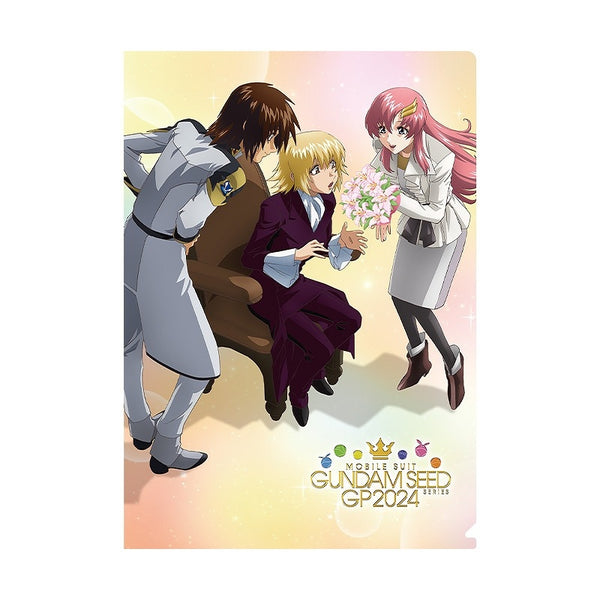 (Goods - Clear File) Mobile Suit Gundam SEED Clear File Cagalli & Kira & Lacus