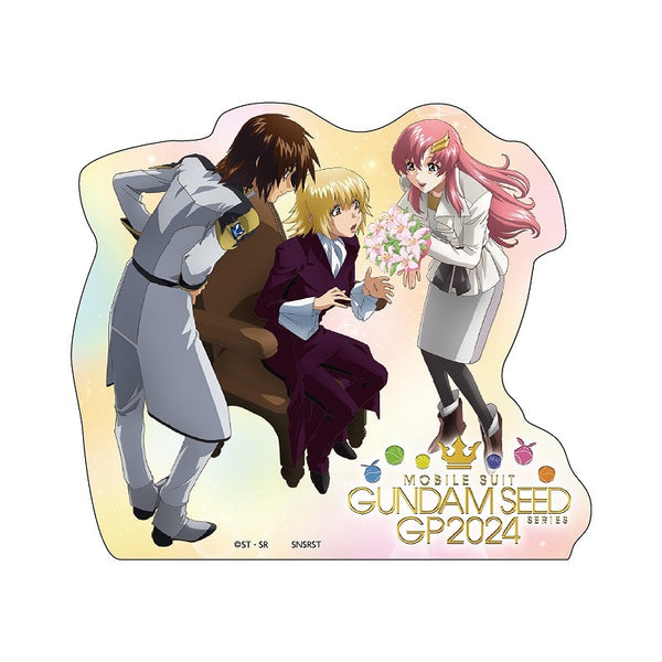 (Goods - Sticker) Mobile Suit Gundam SEED Sticker Cagalli & Kira & Lacus