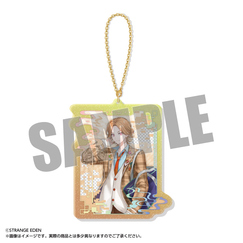 (Goods - Keychain) STRANGE EDEN Sparkle* Chain Acrylic 5. Hinata Uzuki