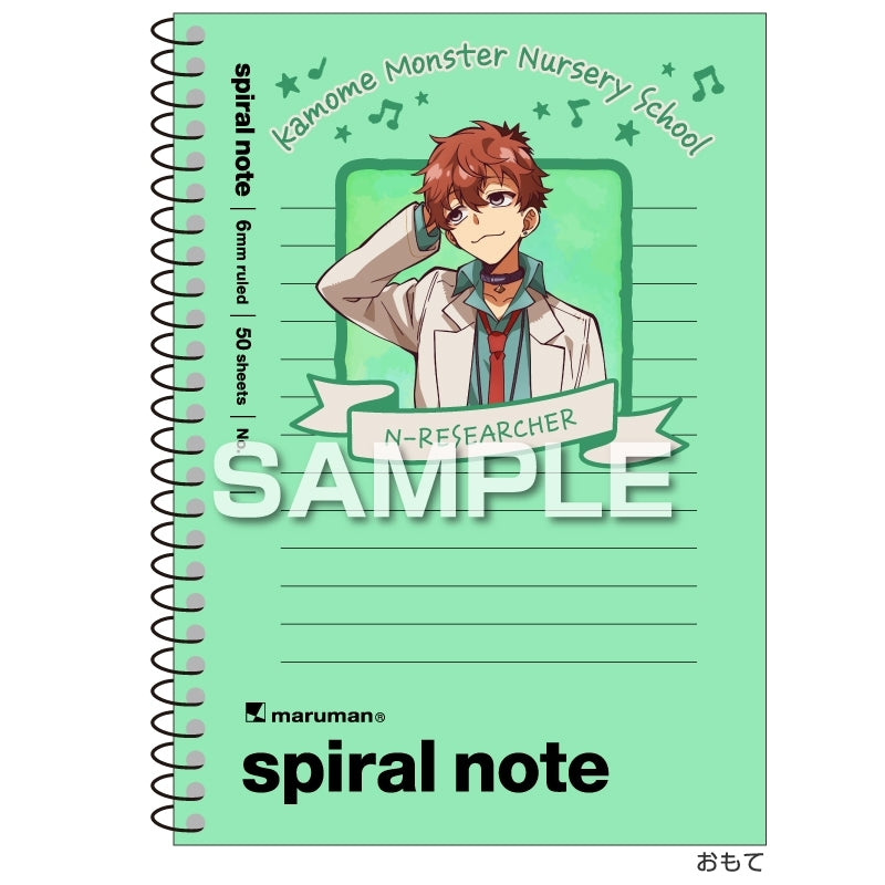 (Goods - Notebook) Toilet-Bound Hanako-Kun A6 Spiral Notebook / N-Researcher (Natsuhiko)